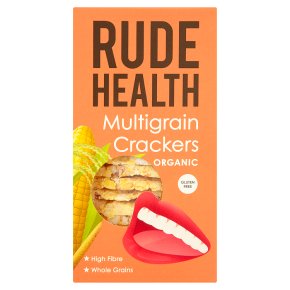 Rude Health organic multigrain crackers