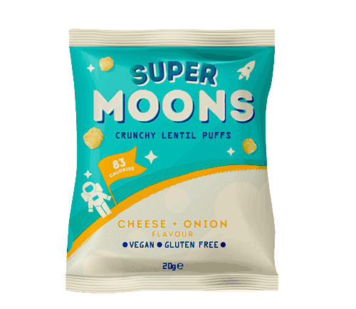 SUPER MOONS CHEESE & ONION LENTIL PUFFS